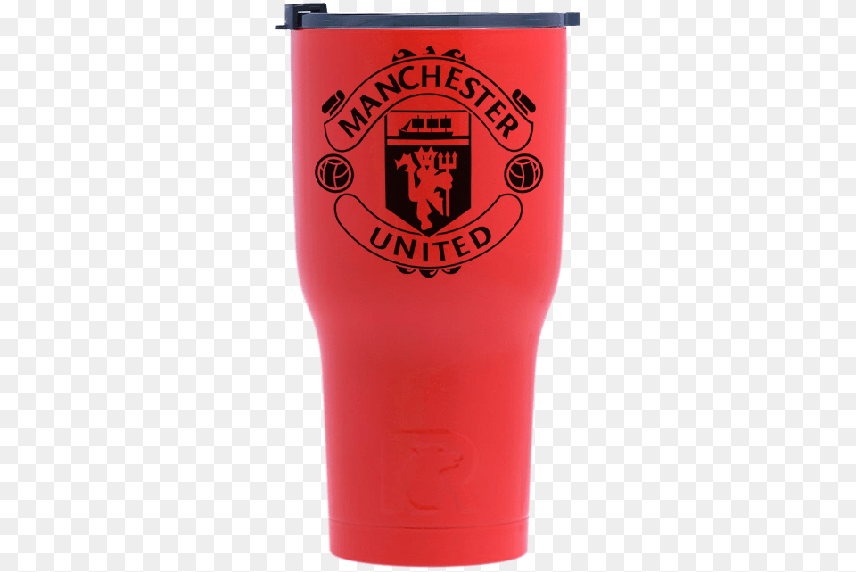 Red Tumbler Logo Manchester United Vector, Glass, Bottle, Shaker, Alcohol Free Png Download
