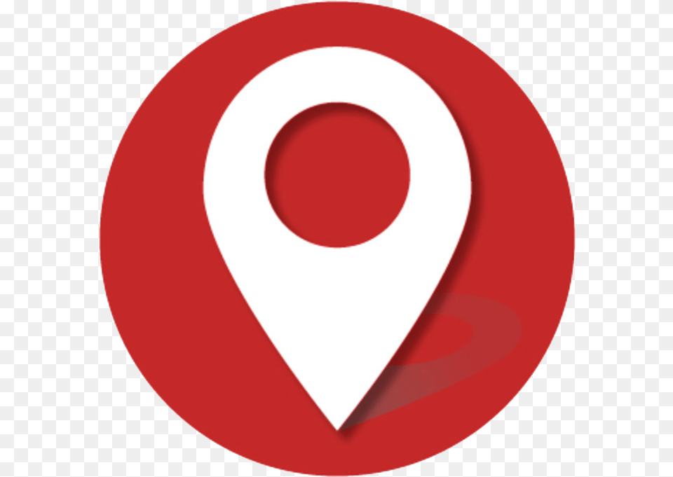 Red Twitter Logo Location Icon Dark Red, Disk Free Png