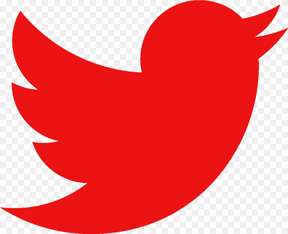 Red Twitter Logo Twitter Red Logo, Leaf, Plant, Animal, Fish Free Png