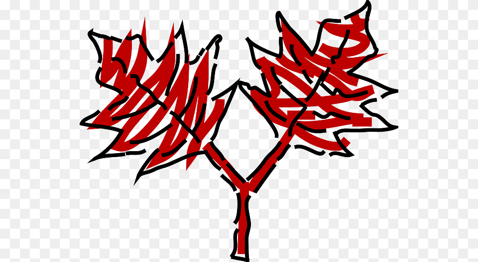 Red Two Tree Plant Vine Leaves Bush Shrub Trist Efterr Tr, Leaf, Dynamite, Weapon, Maple Png