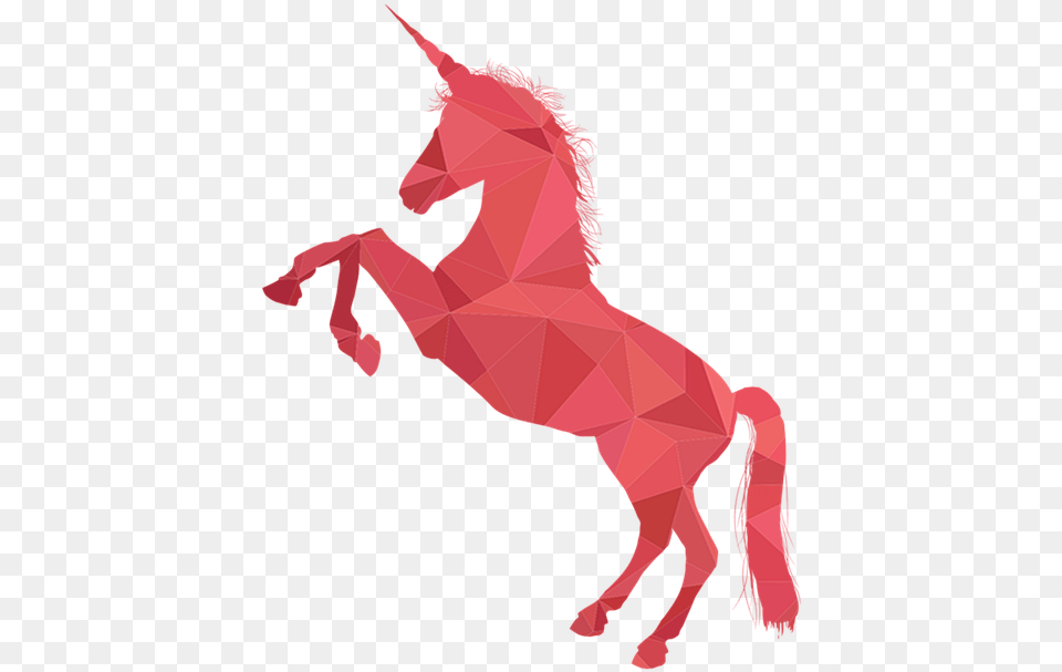 Red Unicorn, Art, Person, Animal, Mammal Free Png Download