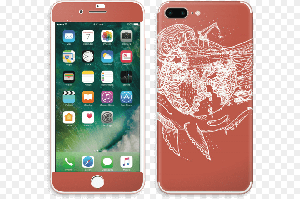 Red Universe Skin Iphone 7 Plus Iphone 7 Plus Small, Electronics, Mobile Phone, Phone Free Png