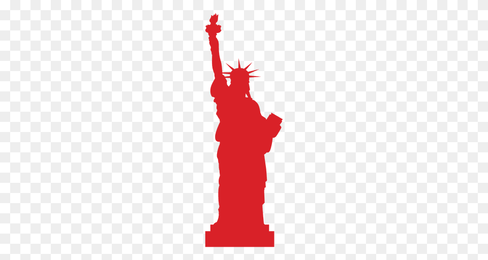 Red Usa Statue Of Liberty, Person Free Transparent Png