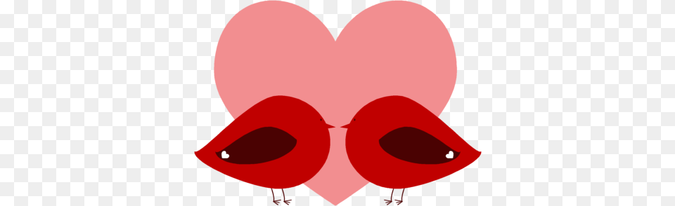 Red Valentine Love Birds Love Birds Transparent Background, Mask, Animal, Fish, Sea Life Png Image