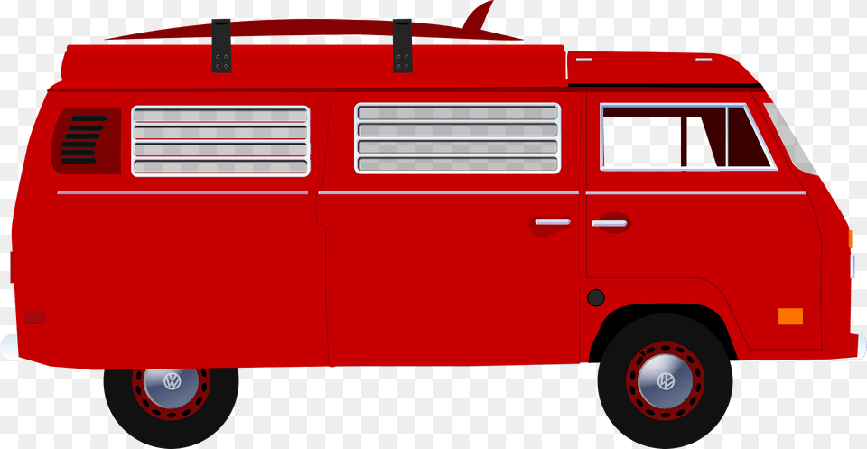 Red Vanagon Clipart, Caravan, Transportation, Van, Vehicle Free Transparent Png