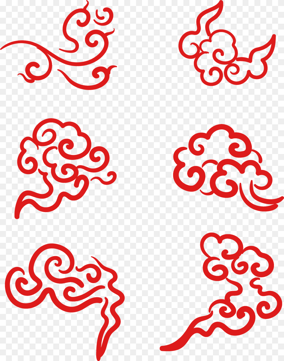 Red Vector Minimalist Chinese Style And Vector Graphics, Pattern, Art, Floral Design Free Png