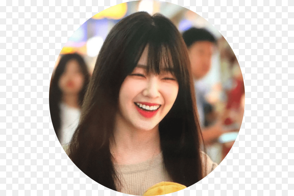 Red Velvet Irene Bangs, Laughing, Face, Smile, Happy Free Png