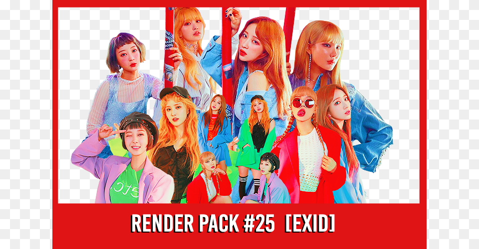 Red Velvet Irene K Pop Star Seulgi Stars Le Exid Pack, Adult, Person, Female, Collage Free Png