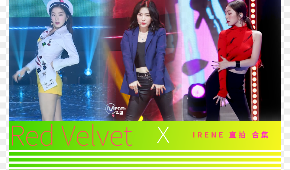 Red Velvet Irene P37 Girl, Adult, Person, Group Performance, Female Png