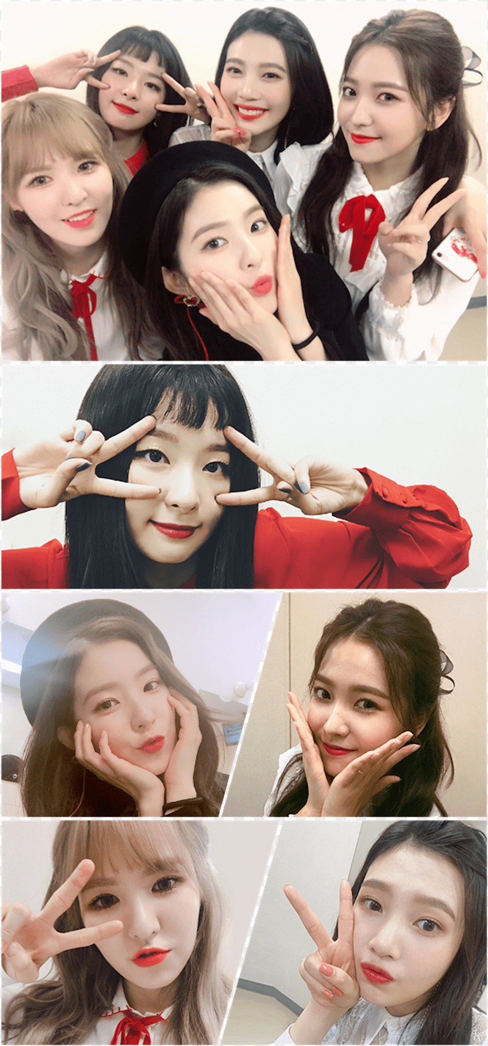 Red Velvet Irene Red Velvet Collage Free Png