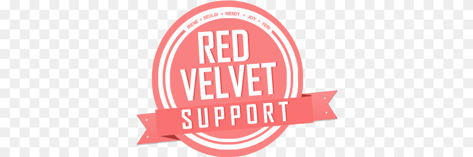 Red Velvet Logo Banner Royalty Mainetoday Media, Text Free Png