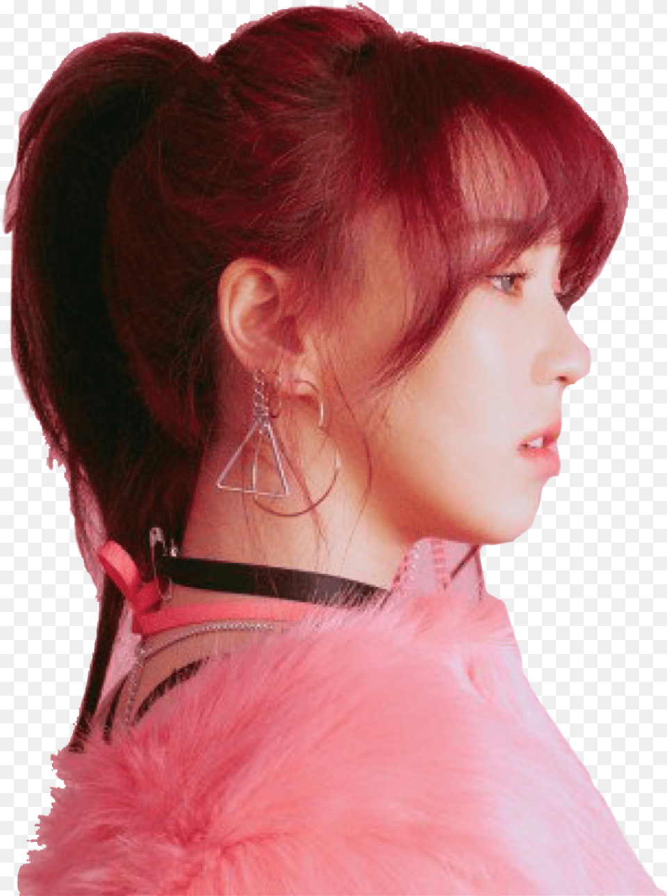 Red Velvet Wendy Wallpaper Iphone Download Wendy Red Velvet Bad Boy, Accessories, Person, Jewelry, Woman Free Png