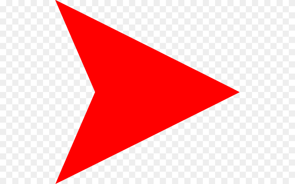 Red Vertical Arrow Transparent Pictures, Triangle Free Png Download