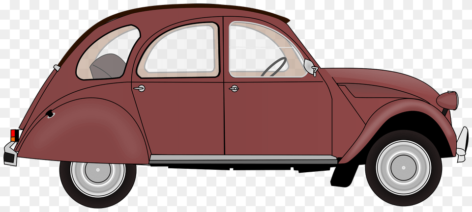 Red Volkswagen Beetle Clipart, Car, Sedan, Transportation, Vehicle Png Image