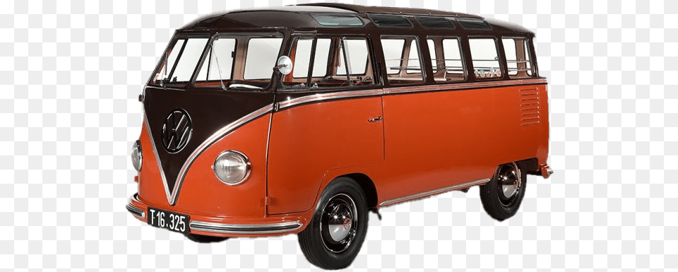 Red Volkswagen Camper Van Volkswagen Hippie Van Model, Caravan, Transportation, Vehicle, Bus Png