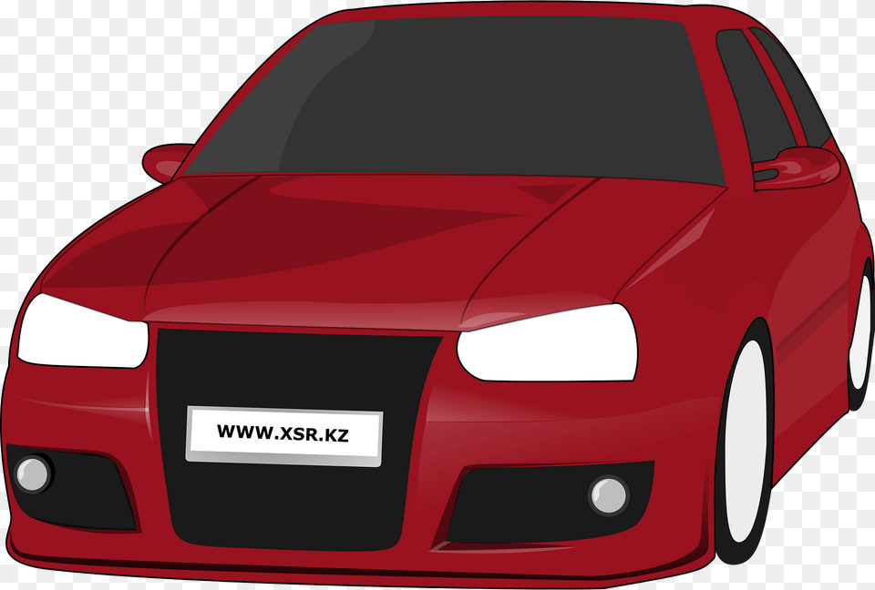 Red Volkswagen Golf Clipart, Car, Coupe, Sedan, Sports Car Free Png Download