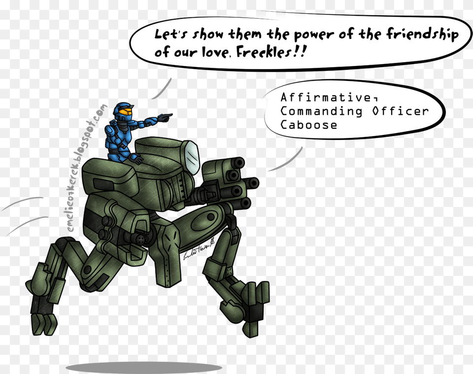 Red Vs Blue Red Vs Blue Caboose Fanart, Book, Comics, Publication, Baby Png Image