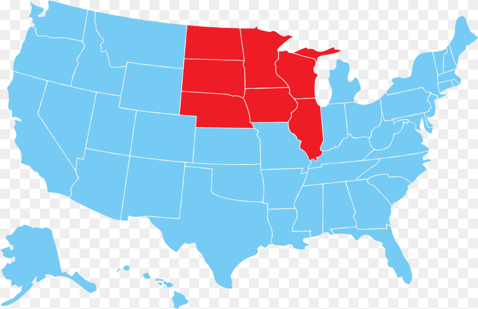 Red Vs Blue States 2016 Election, Chart, Plot, Map, Atlas Png
