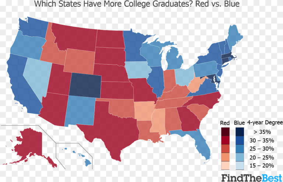Red Vs Blue States 2018, Chart, Plot, Map, Atlas Free Transparent Png