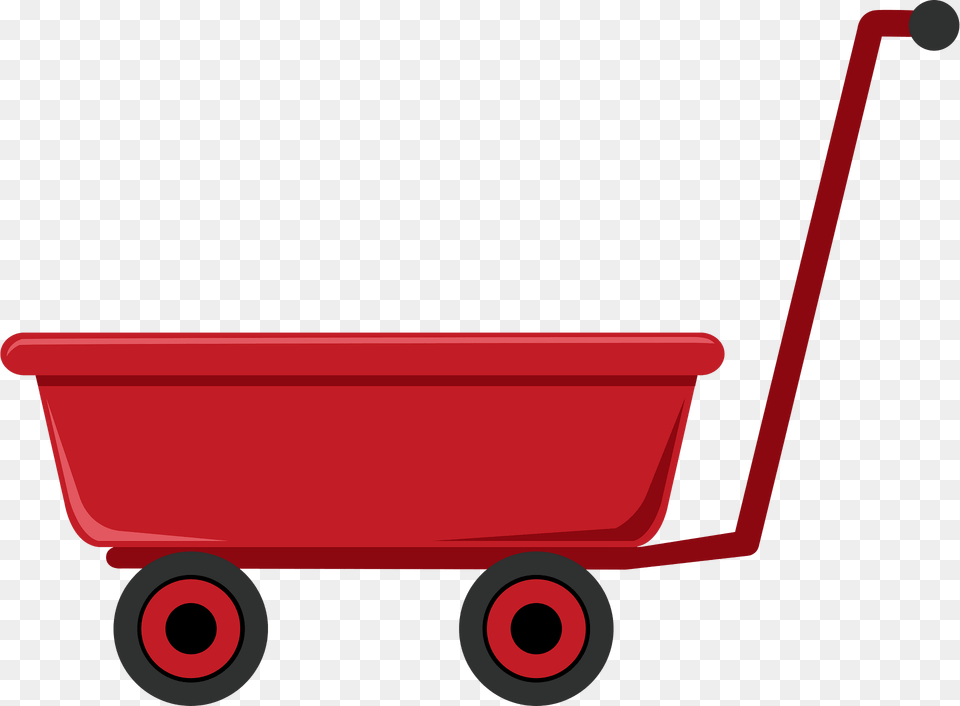 Red Wagon Clipart, Vehicle, Transportation, Carriage, Tool Free Transparent Png