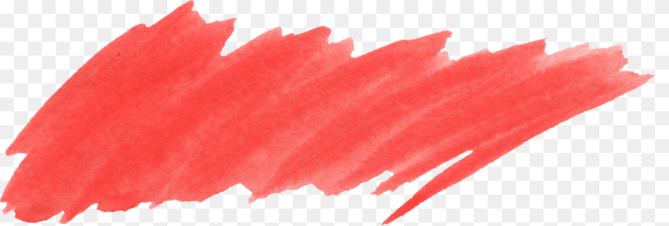 Red Watercolor Brush Stroke Vol Red Watercolor, Leaf, Plant, Electronics, Hardware Free Png Download