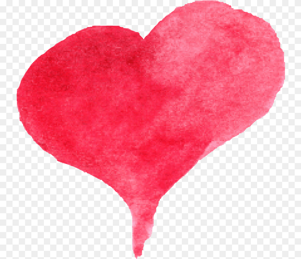 Red Watercolor Heart Transparent Onlygfxcom Heart Watercolour, Flower, Petal, Plant, Balloon Free Png