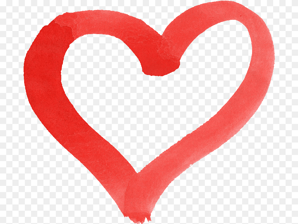 Red Watercolor Heart Transparent Onlygfxcom Red Watercolor Heart Png