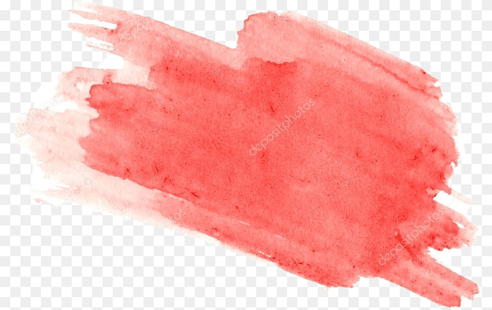 Red Watercolor Red Watercolour Splash, Mineral, Food Free Png Download