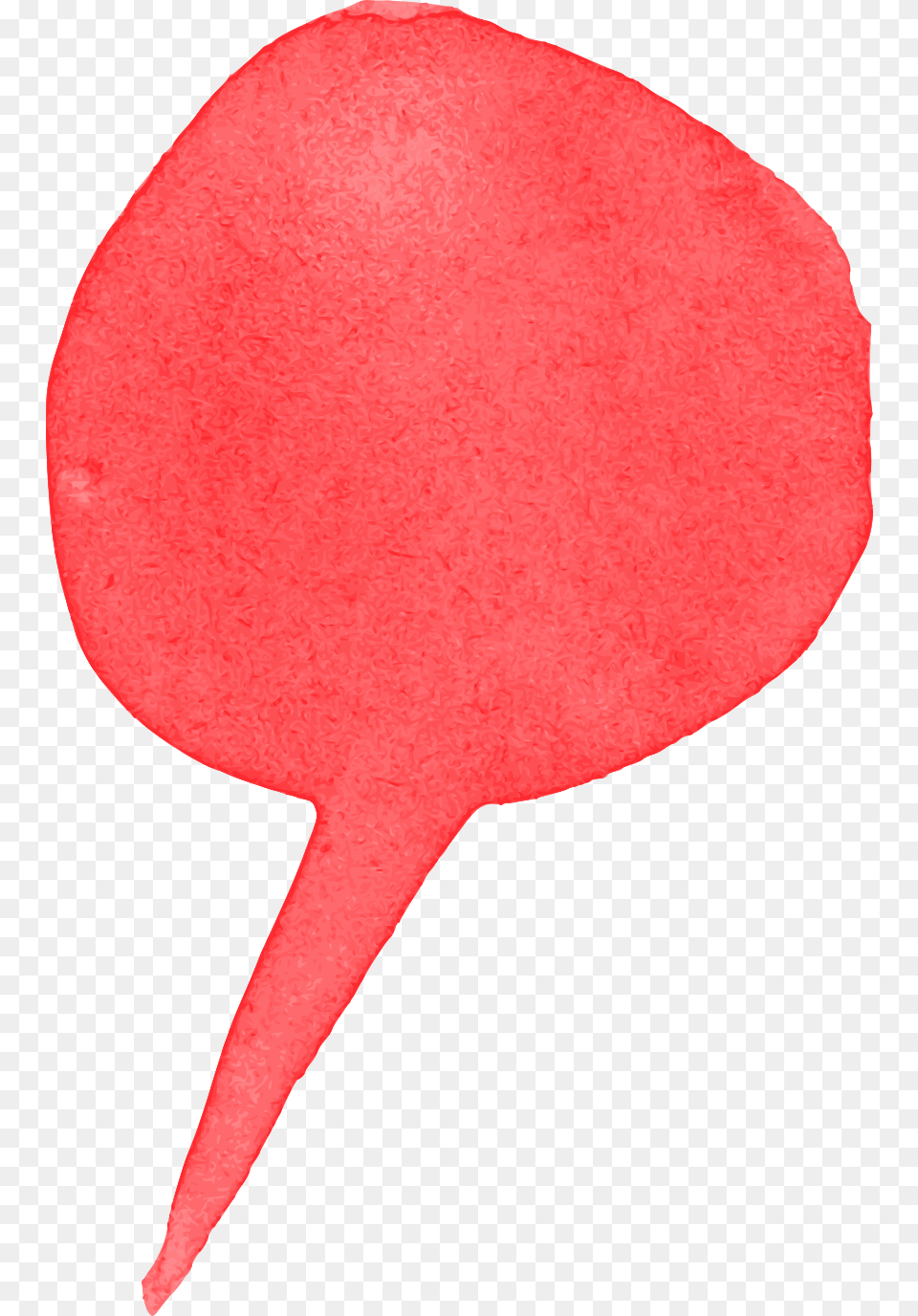 Red Watercolor Speech Bubble 5 Racquet Sport, Flower, Petal, Plant Free Png Download