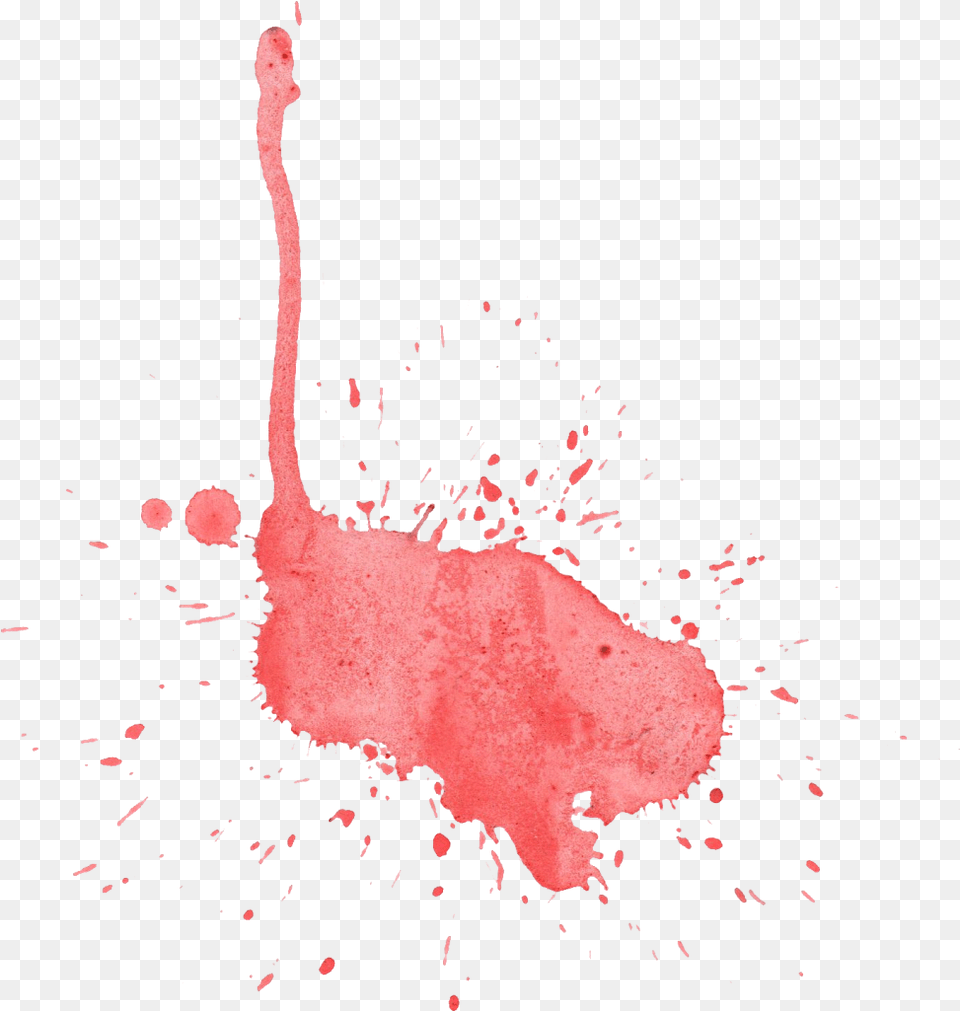 Red Watercolor Splatter Transparent Onlygfxcom Red Watercolor Splash, Person, Animal, Bird Free Png