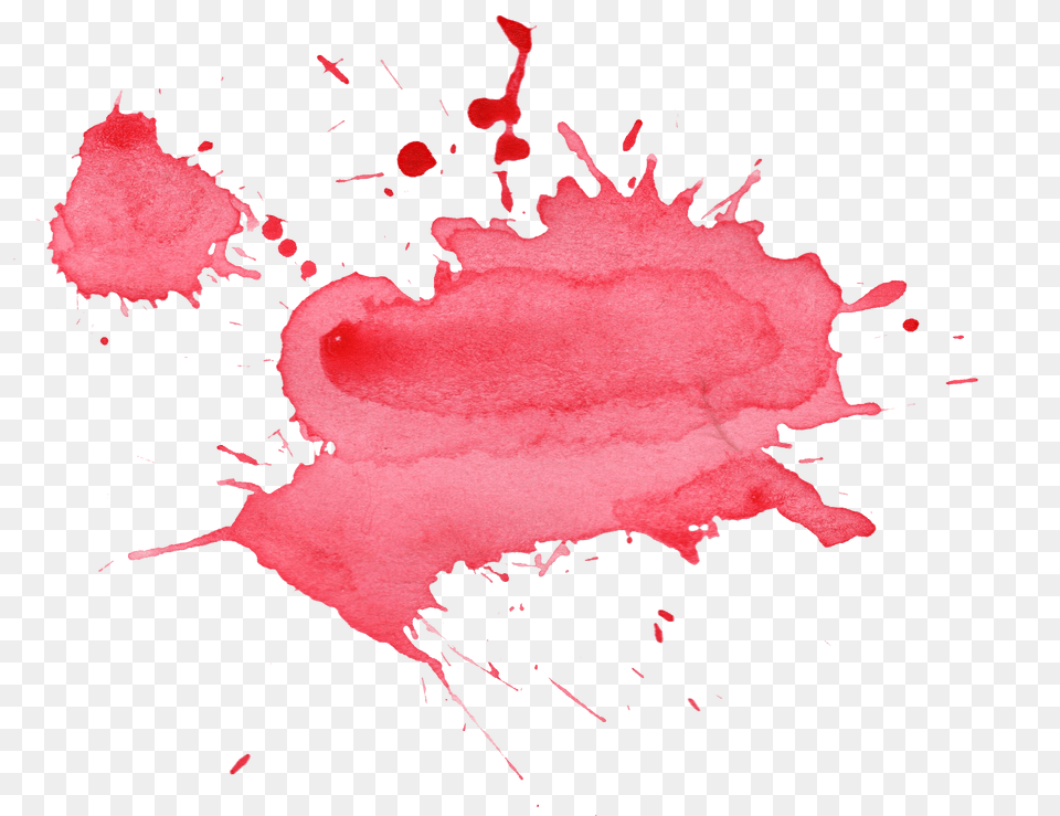 Red Watercolor Stain Red Water Color, Baby, Person Free Png Download