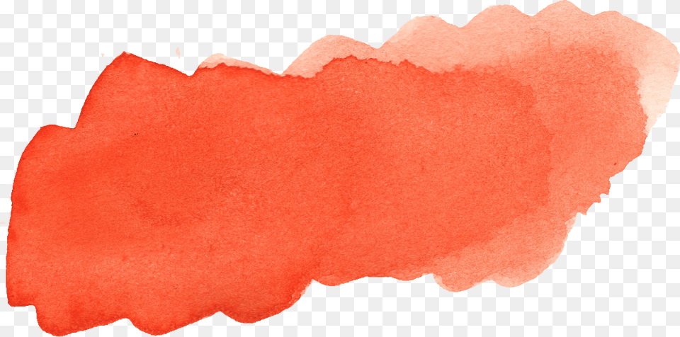 Red Watercolor Streak Transparent Cartoons Paint Brush Stroke Orange, Flower, Petal, Plant, Person Png Image