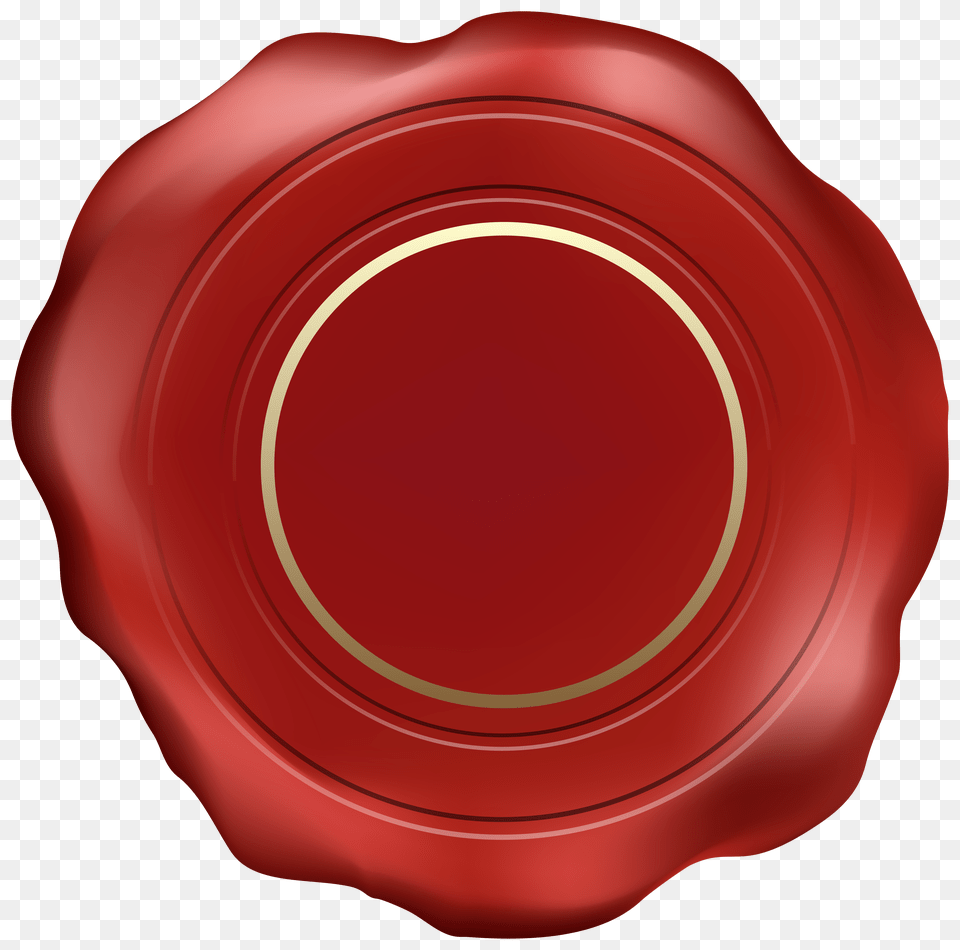 Red Wax Stamp Clipart, Wax Seal, Food, Ketchup Free Transparent Png