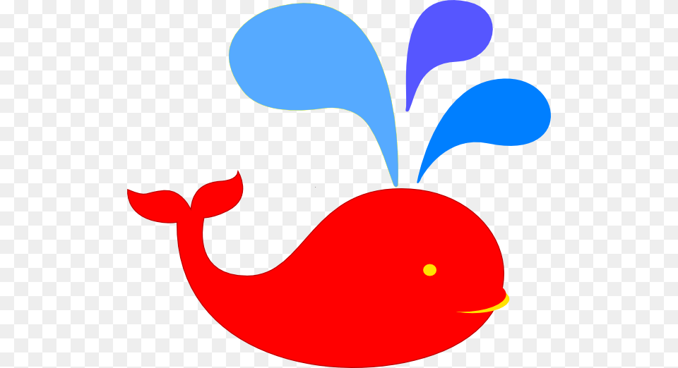 Red Whale Blue Water Clip Art For Web, Graphics, Logo, Food, Ketchup Free Transparent Png