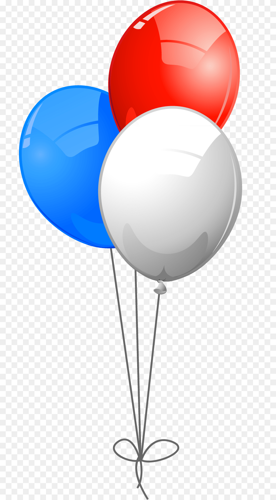 Red White And Blue Balloons Clip Art, Balloon Free Transparent Png
