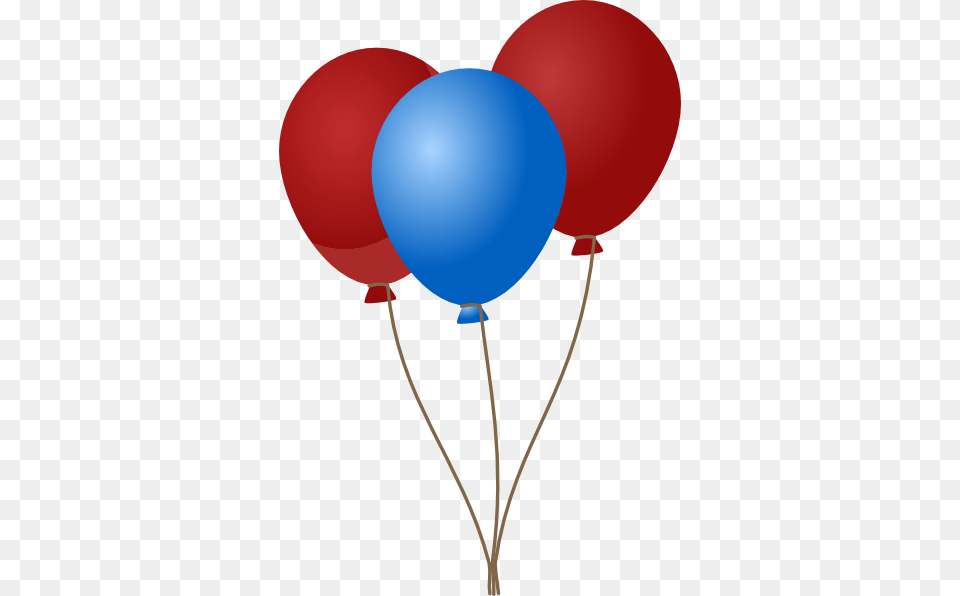 Red White And Blue Clipart, Balloon Free Png