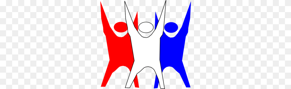 Red White And Blue Freedom Clip Art, Logo, Person Png Image
