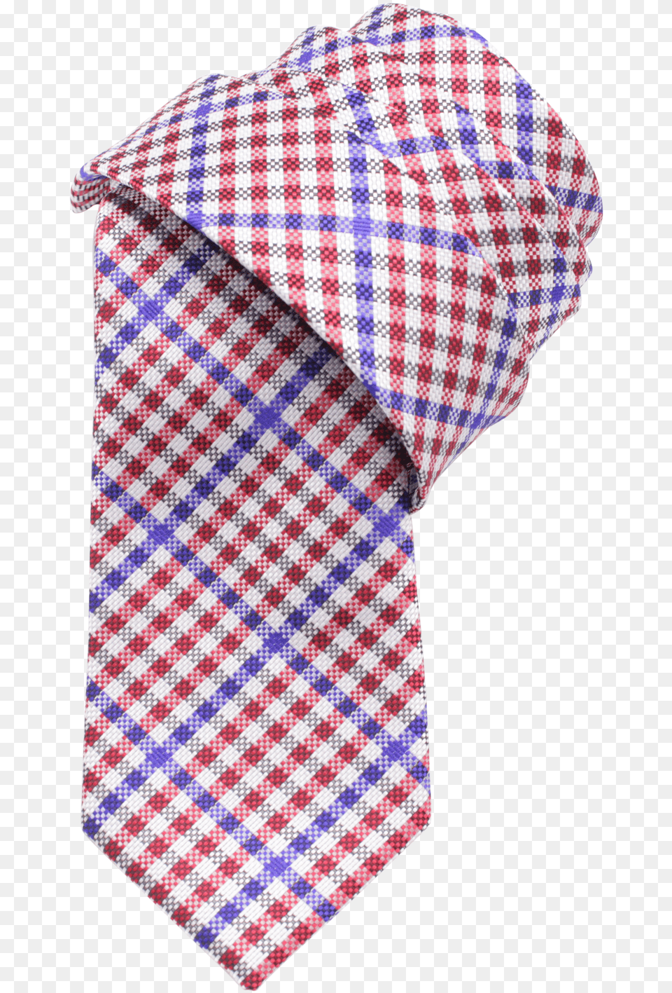 Red White And Blue Gingham Patterned Necktie Tom Ford Black And White Tie, Accessories, Formal Wear, Adult, Male Png Image