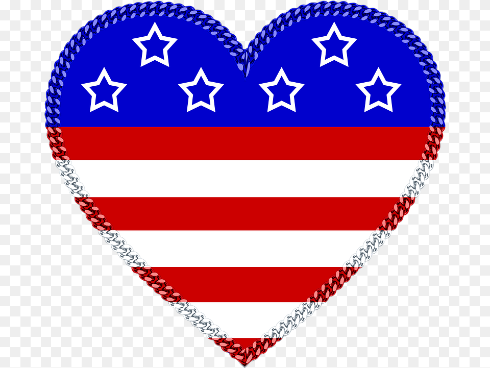 Red White And Blue Heart Clipart Red White And Blue Stars And Hearts, Balloon Png