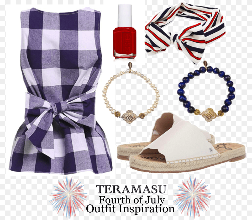 Red White And Blue Outfit Inspiration For The Fourth Sweater, Accessories, Jewelry, Necklace, Clothing Png