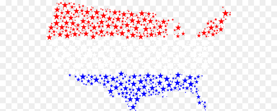 Red White And Blue Star Transparent Red White And Blue Stars, Pattern, Art, Floral Design, Graphics Free Png Download