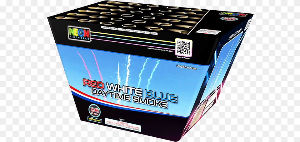 Red White Blue Daytime Smoke Box, Qr Code, Computer Hardware, Electronics, Hardware Free Png