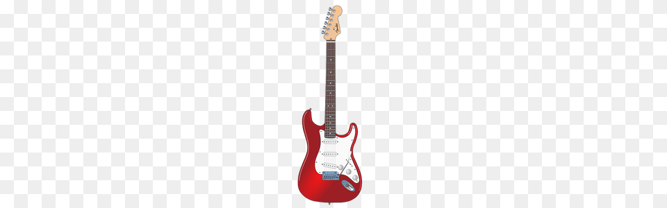 Red White Blue Stars Clipart, Electric Guitar, Guitar, Musical Instrument Free Png Download