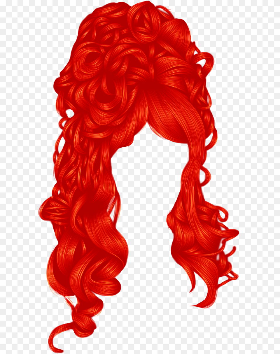 Red Wig Red Hair Background Red Hair Background, Person Free Png