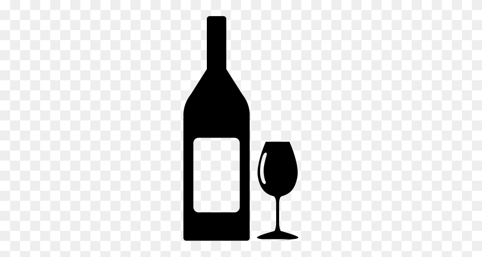 Red Wine Wine Icon With And Vector Format For Unlimited, Gray Free Png