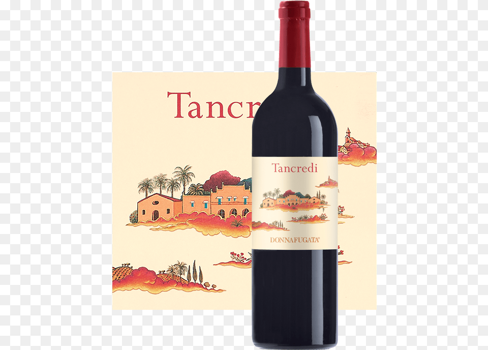 Red Wines Tancredi Donnafugata, Alcohol, Beverage, Liquor, Red Wine Png Image