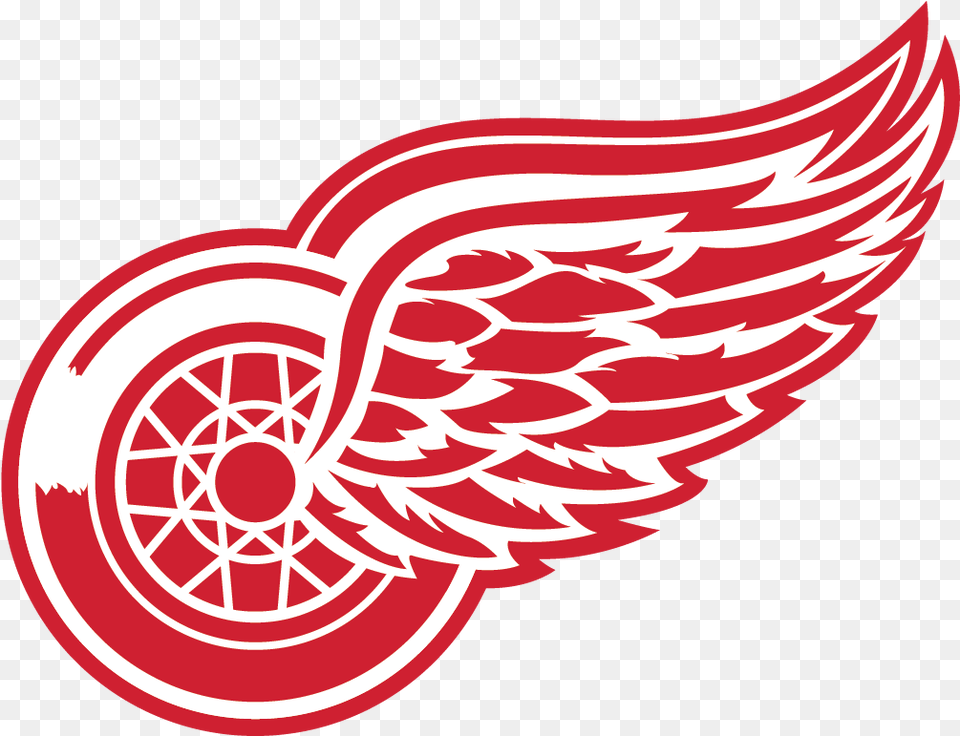 Red Wings Logo 2 Image Detroit Red Wings Logo, Sticker, Emblem, Symbol, Dynamite Free Transparent Png