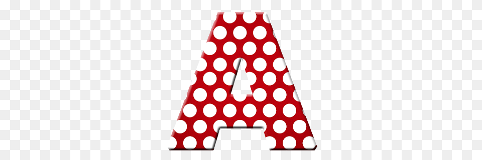Red With White Polka Dots Numbers And Alphabet Animation, Pattern, Triangle, Polka Dot Png