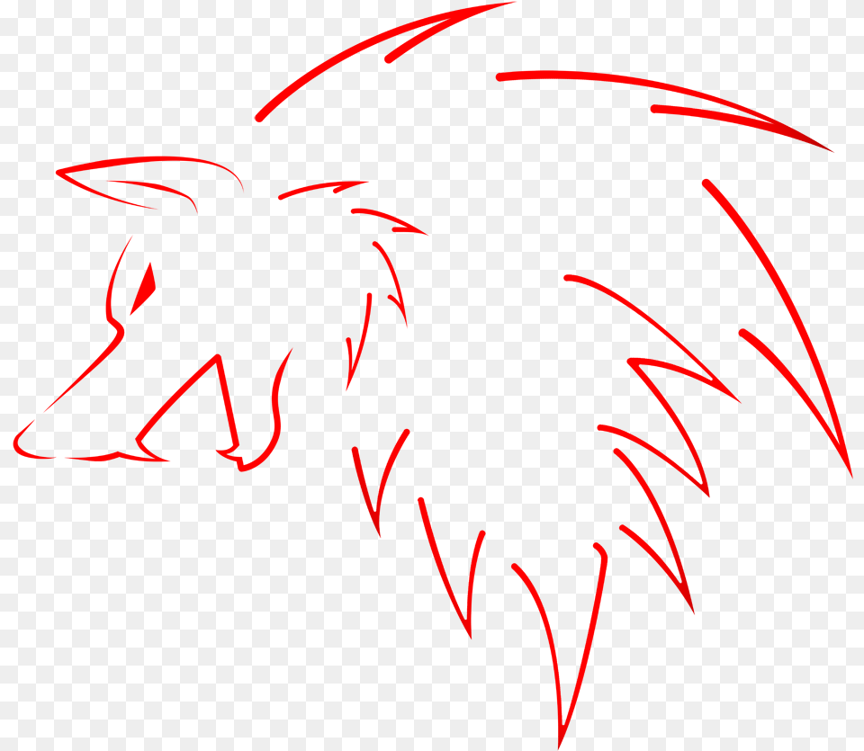 Red Wolf Logo Red Wolf, Animal, Mammal Free Png