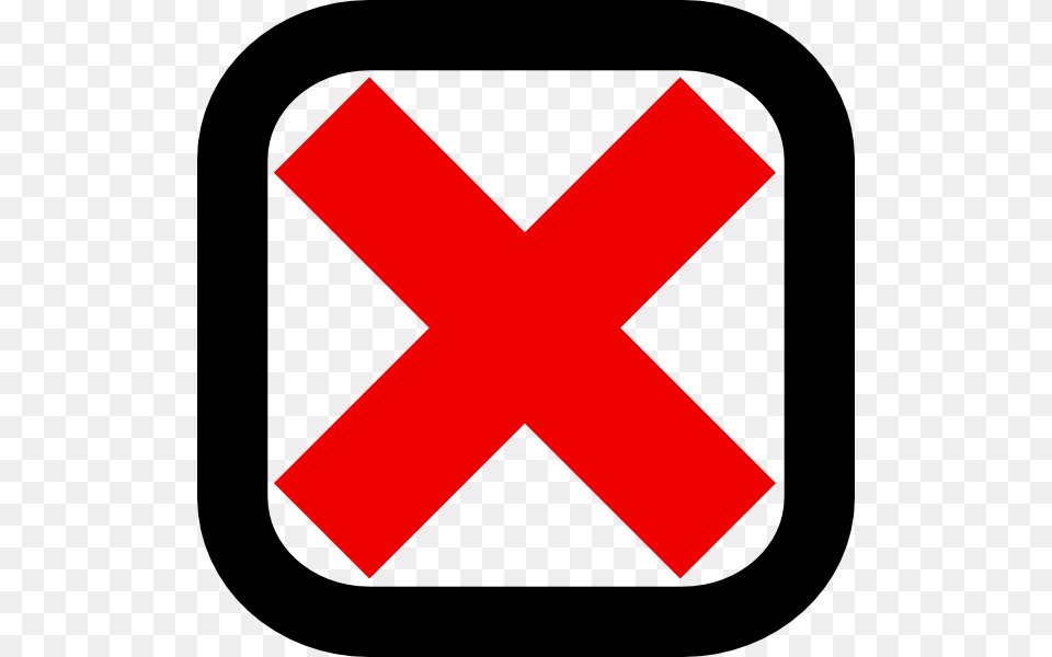 Red X Check Box, First Aid, Symbol, Logo Png